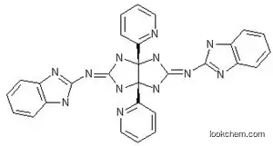 Molecular Structure of 212077-57-1 (cis-2,5-Bis(1H-benzimidazol-2-ylimino)-3a,6a-bis(2-pyridyl)perhydroimidazo[4,5-d]imidazole)